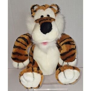 Vtg 1996 Manhattan Toy Company Sitting Tiger Plush